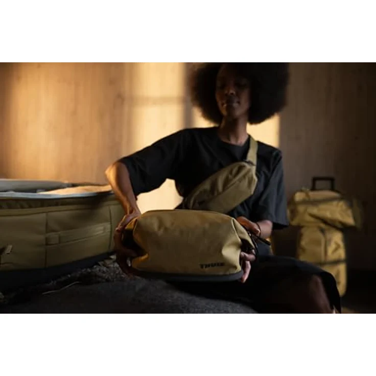 Thule Aion Kulturbeutel, 27.5 cm, grünes 100% Polyester Beauty Case – Bild 16