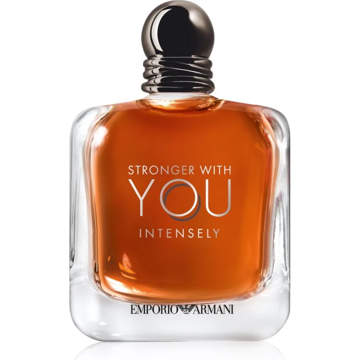 Armani Emporio Stronger With You Intensely, Eau de Parfum für Herren, 150 ml, orientalischer holziger Duft, ideal für kühles Wetter
