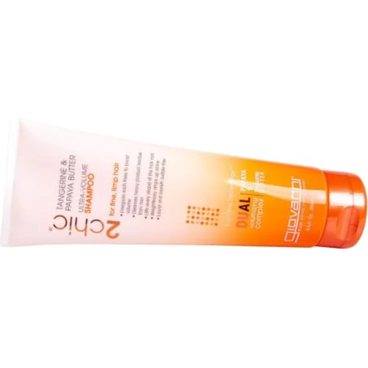 Giovanni 2chic Ultra-Volume Shampoo, 250 ml, Volumengebend, Anti-Frizz, feuchtigkeitsspendend, für dünnes und beschädigtes Haar, unisex – Bild 5