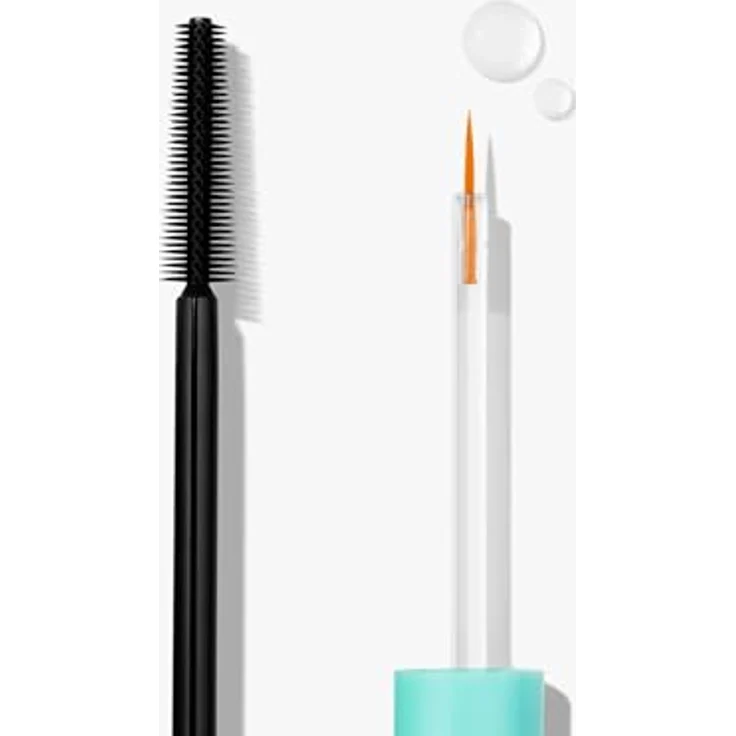 Sweed Cloud Mascara + Wimpernwachstumsserum, 3 ml Set - Hochwirksame Formel für längere und gesündere Wimpern – Bild 3