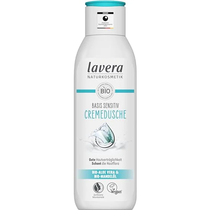 Lavera Basis sensitiv Intense Care Duschcreme 200 ml – Bild 1