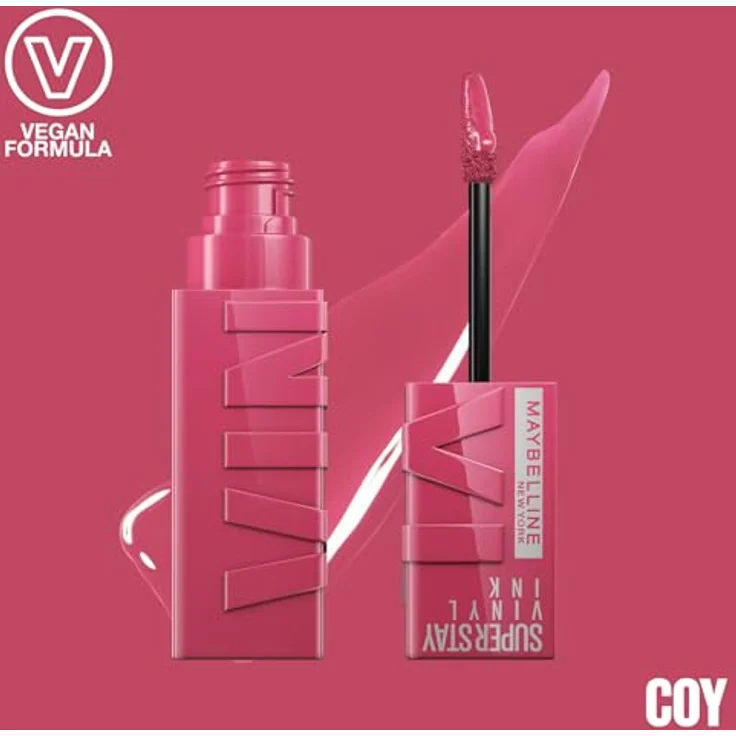 Maybelline SuperStay® Vinyl Ink Liquid Lippenstift 20 Coy 4,2 ml  – Bild 2