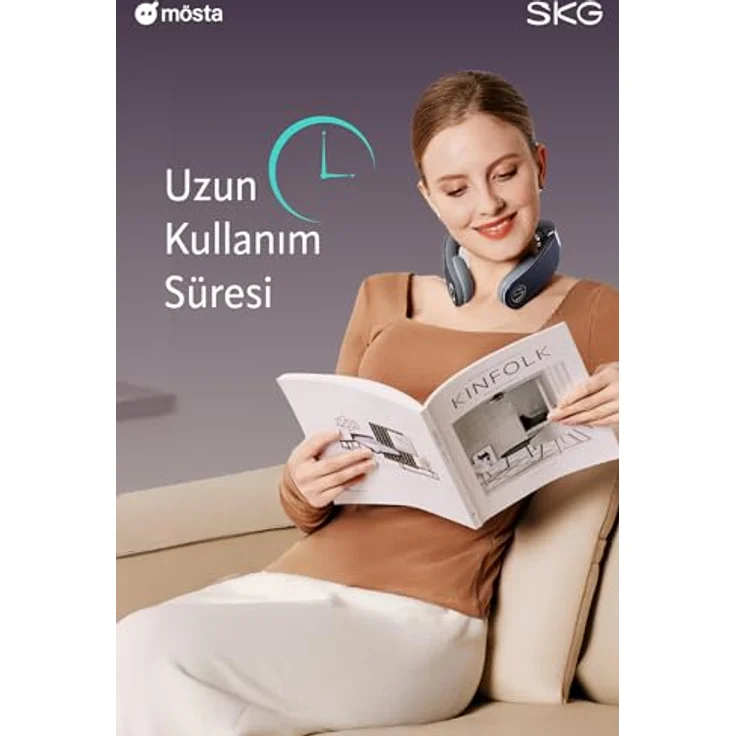 SKG G7 Pro Fold TENS-EMS Intelligentes Nackenmassagegerät mit Infrarot-Wärmetherapie, Mobile APP und Triple Massage-Technologie – Bild 5