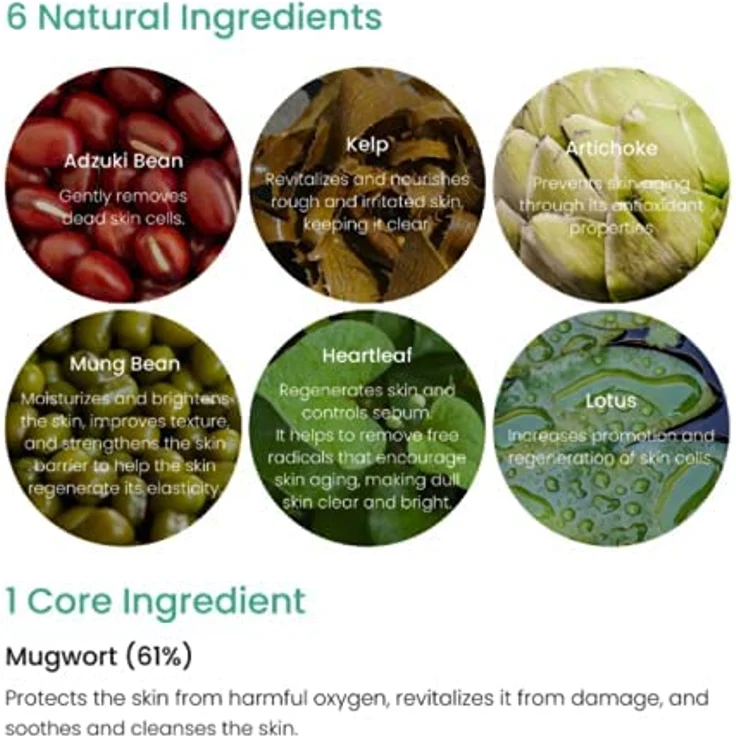[AXIS-Y] Mugwort Pore Clarifying Wash Off Pack 100ml – Bild 4
