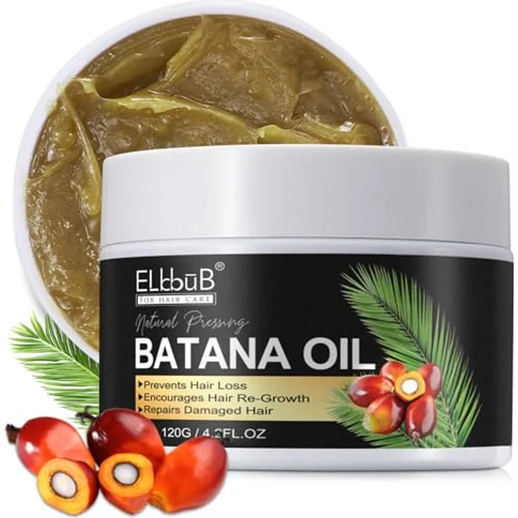 P-Beauty Bio Batana Öl 120g, für Haarwachstum & Haarpflege, feuchtigkeitsspendend für Haare, Haut & Nägel, stärkt Haarfollikel, repariert Spliss, Anti-Frizz, glänzendes & geschmeidiges Haar – Bild 1