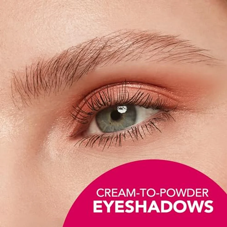 Bourjois Volume Glamour Palettes Rose Glamour, 002 Rosem, ultrapigmentierte Lidschattenpalette mit 8 schillernden Farbtönen, 8,5 g – Bild 5