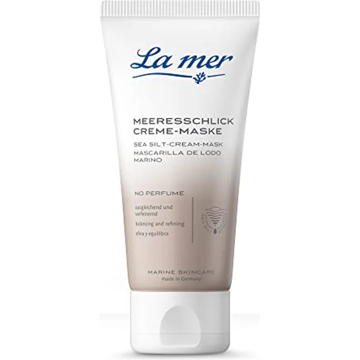 La mer Meeresschlick-Creme-Maske - Maske und Peeling in einem - Spendet nachhaltig Feuchtigkeit - Für eine reine Gesichtshaut und ein verfeinertes Hautbild - Remineralisierend und beruhigend - 50 ml – Bild 1