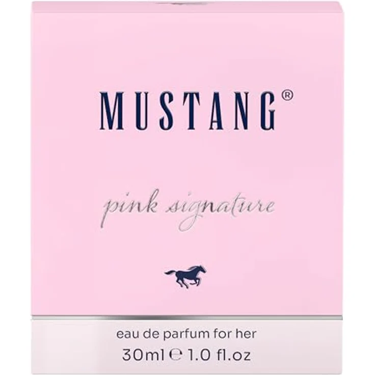 MUSTANG Damen Parfum Mustang Pink Signature, 30 ml Glasflakon mit frischem Duft von Grapefruit, Vanille und Sandelholz – Bild 3