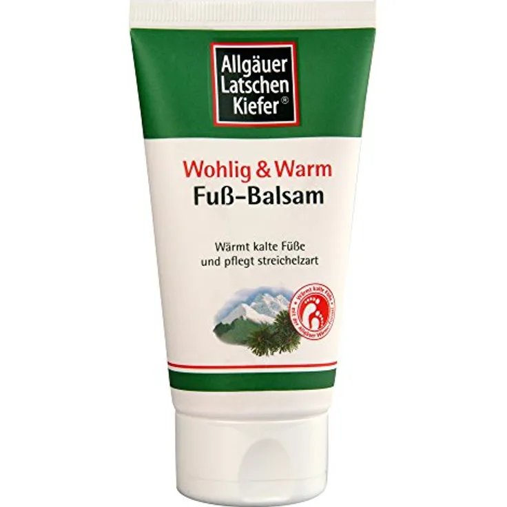 Allgäuer Latschenkiefer Wohlig und Warm Fuß-Balsam, 75 ml