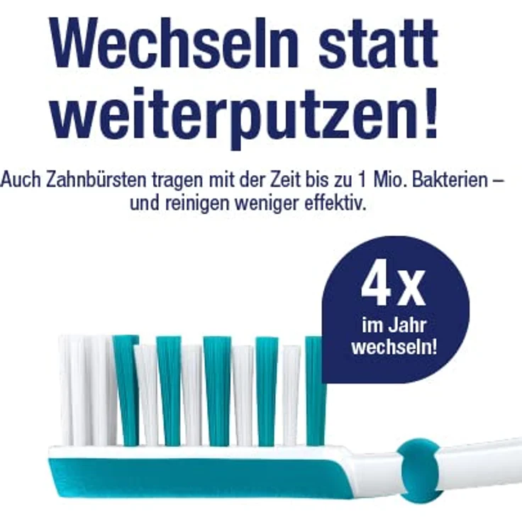 Dr. Best Optimierte Vibration Zahnbürste, Mittelhärte mit 20.000 Vibrationen pro Minute, blau – Bild 9