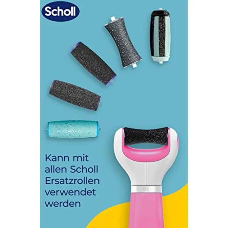 Scholl Velvet Smooth Express Pedi Pink mit Fersen Refill Hornhautentferner 1 Stück – Bild 5