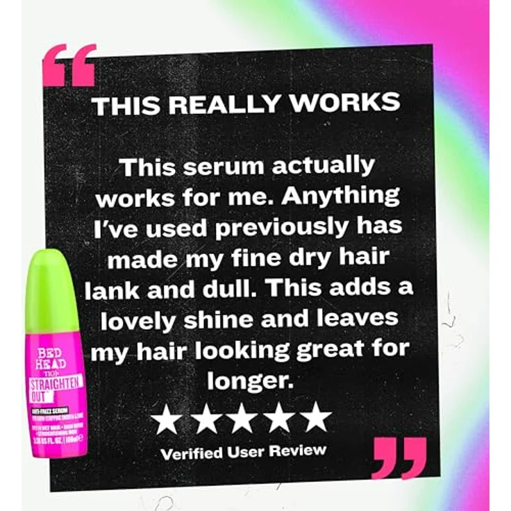 Tigi Bed Head Straighten Out Glättendes Haarspray 100 ml – Bild 8