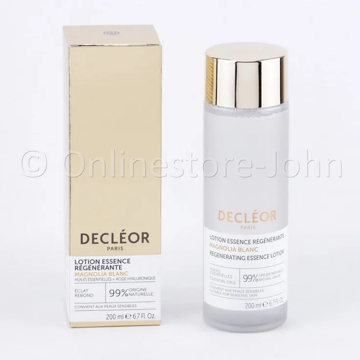 Decléor Magnolia Blanc, Regenerating Essence Lotion gegen Hautalterung, 200ml