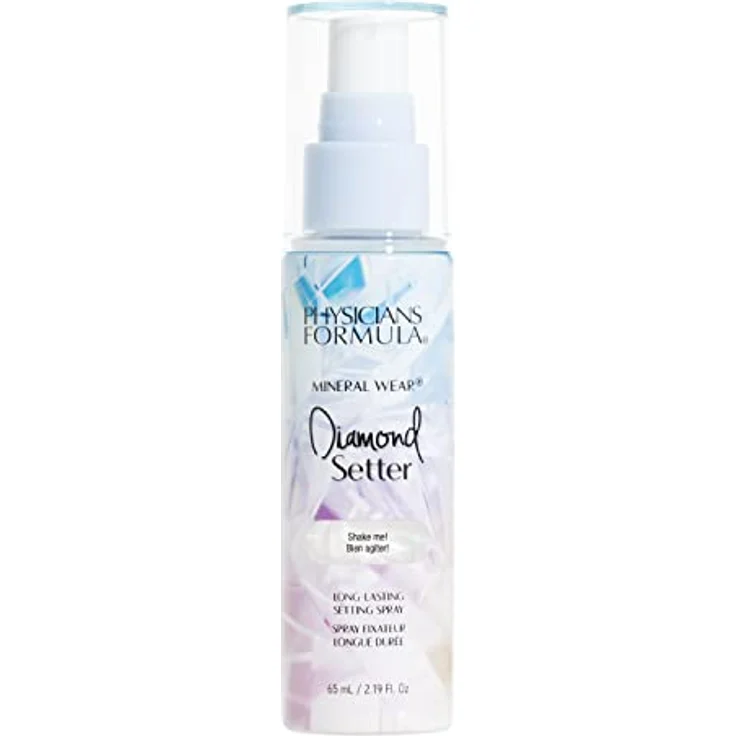 PHYSICIANS FORMULA Mineral Wear® Diamond Setter Fixing Spray, federleichtes Make-up Fixierspray mit strahlendem Diamantstaub – Bild 1