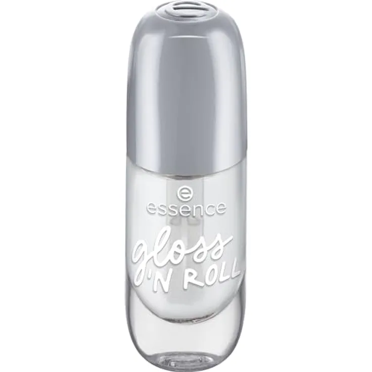 essence cosmetics gel nail colour,Gellack,Nagellack,Nr. 01 gloss 'N ROLL, transparent