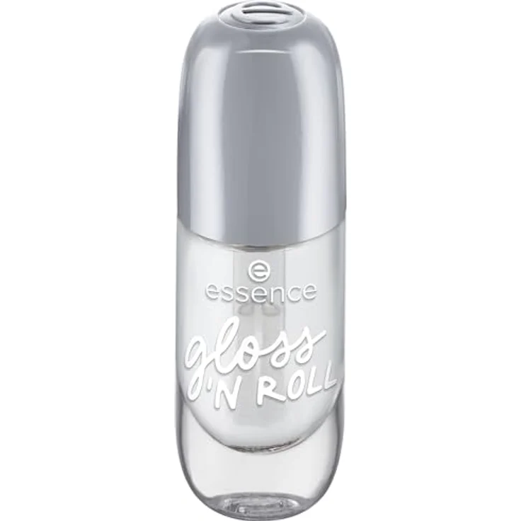 essence cosmetics gel nail colour,Gellack,Nagellack,Nr. 01 gloss 'N ROLL, transparent – Bild 1