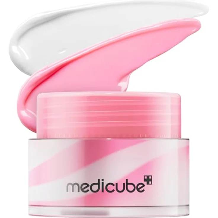 Medicube PDRN Lippenpflege Schlafmaske Glow Balm mit Salmon PDRN, Kollagen und Sheabutter für langanhaltende Feuchtigkeit und glatte Lippen – Bild 1