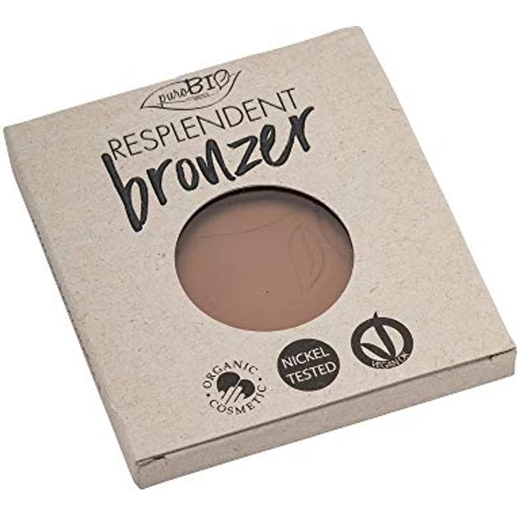 PUROBIO Resplendent Bronzer-Nachfüllung Nr. 03 Beige Braun, leichte Textur, 9 g  – Bild 1