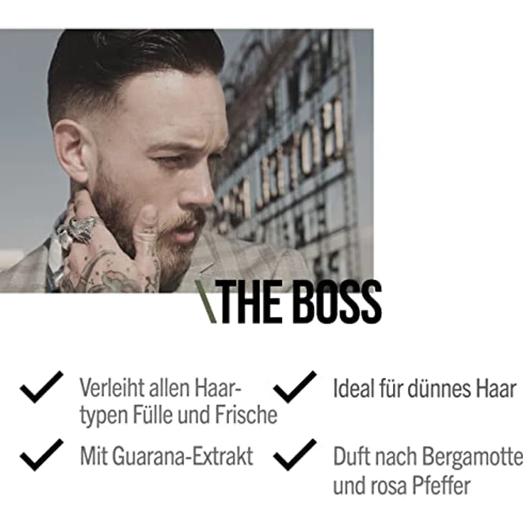 Seb Man The Boss Thickening Shampoo 1000 ml – Bild 2