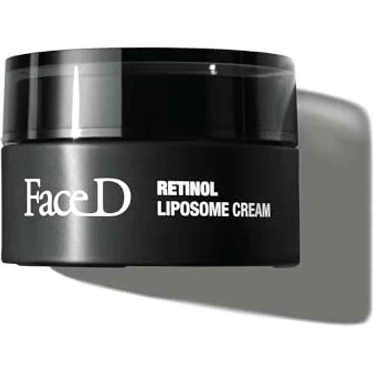FaceD - Retinol Liposomen Creme, 50 ml - Anti-Aging-Creme zur Bekämpfung von Falten und Hauttrockenheit – Bild 1