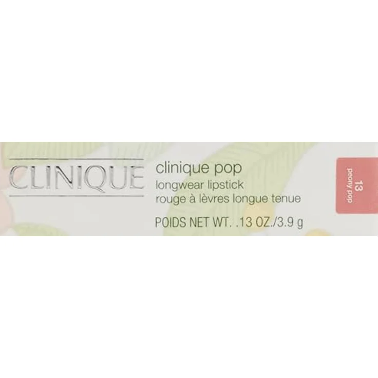 Clinique Pop Longwear Lipstick 13 Peony Pop, ultrapigmentierter Lippenstift mit integrierten Primer und bis zu 8 Stunden Haltbarkeit, 3,9 g – Bild 2