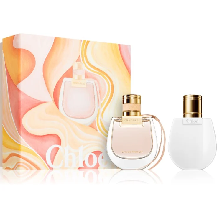 Chloé Nomade Geschenkset, Damen-Duftset mit Eau de Parfum 50 ml und Bodylotion 100 ml