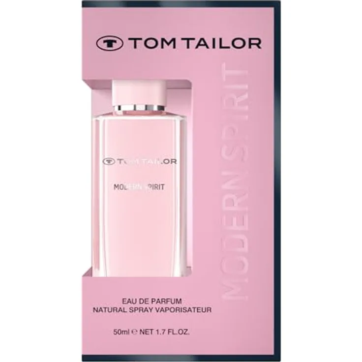 Tom Tailor Parfüm Damen Modern Spirit, 50ml | Florientales Eau de Parfum mit veganer Formel | Bergamotte, Blüten, Moschus, Sandelholz & Vanille | Belebend & frisch