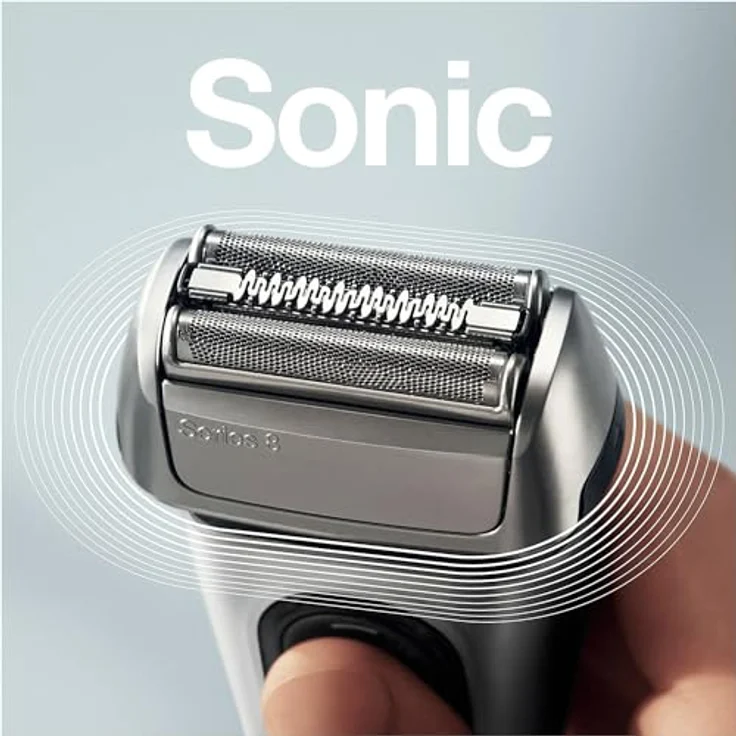 Braun Gesichtshaarrasierer Series 8, 8467cc System wet&dry, SmartClick-Präzisionstrimmer, hergestellt in Deutschland – Bild 7