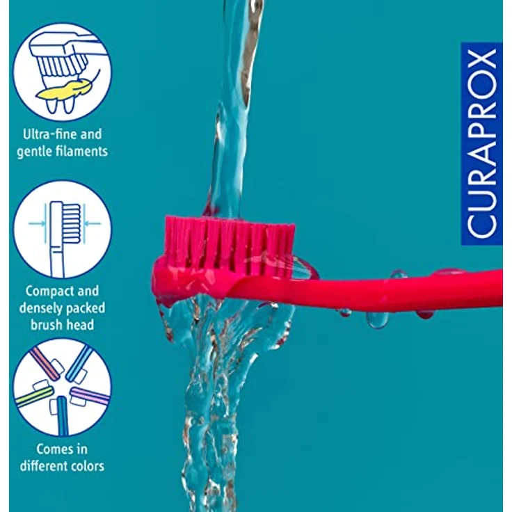 Curaprox CS 5460 Ultra Soft Handzahnbürste, 1 Stück, Farblich sortiert - Preisvergleich – Bild 4