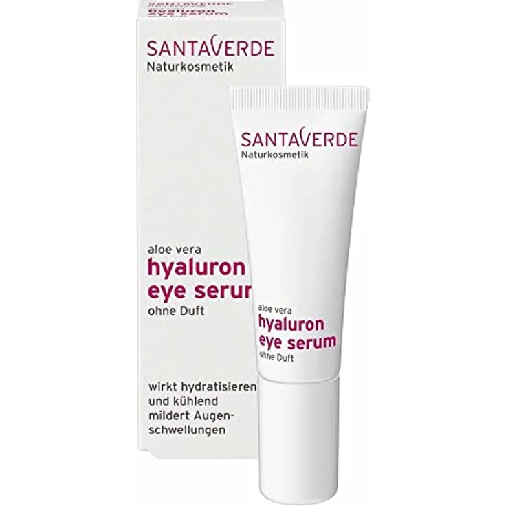 SANTAVERDE Aloe Vera, Hyaluron Augenserum, ohne Duft, 10ml