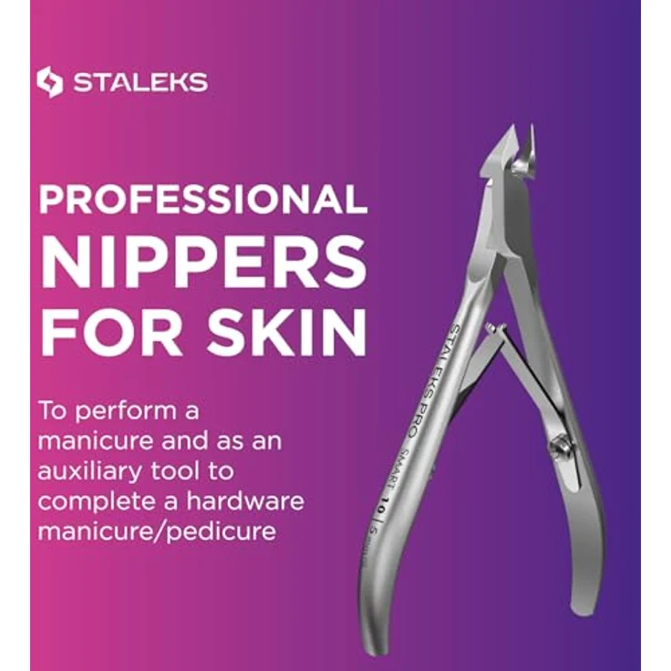 Staples PRO Smart 10 Nagelpflegegerät, Cuticle Nipper mit 5mm Klingenlänge für präzise Nagelhautpflege – Bild 4