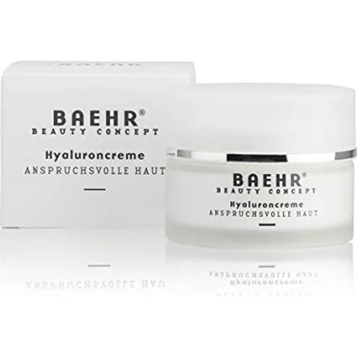 Baehr Hyaluroncreme für anspruchsvolle Haut - 50ml, perfekte Pflege für regenerationsbedürftige Haut