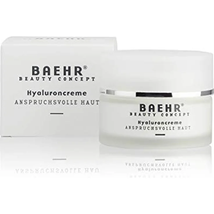 Baehr Hyaluroncreme für anspruchsvolle Haut - 50ml, perfekte Pflege für regenerationsbedürftige Haut – Bild 1