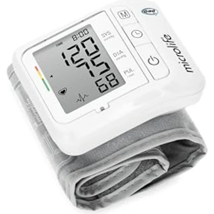 MICROLIFE BP W1 Basic Handgelenk Blutdruckmessgerät mit Pulse arrhytmie-Erkennung