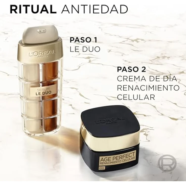 L'Oréal Paris Age Perfect Rejuvenating Serum Le Duo, Anti-Aging Gesichtsserum mit zwei starken Wirkstoffen, 30 ml – Bild 5