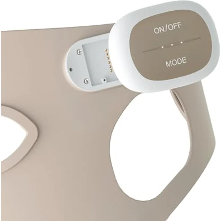 Silk'n LED Face Mask Pro, Kabellose Gesichtsmasken mit 120 LEDs für Collagen, Faltenreduzierung und Anti-Aging, 7 Behandlungsmodi, Rosa – Bild 3