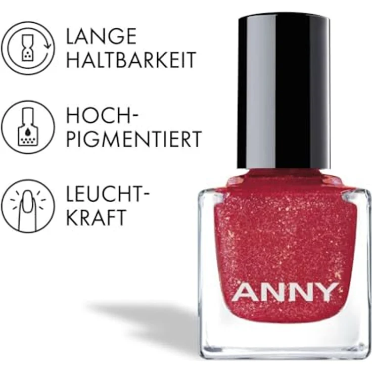 ANNY Nail Polish Fabulous Dress – Hochwertiger Farb-Nagellack, splitterresistent, schnelltrocknend, 15 ml – Bild 4