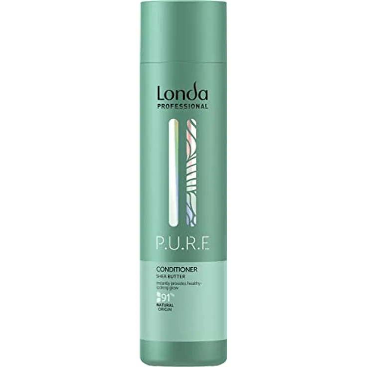 Londa Professional P.U.R.E Conditioner, Haarspülung mit Sheabutter für trockenes Haar, 250 ml, vegan, ohne Parabene und Silikone – Bild 2
