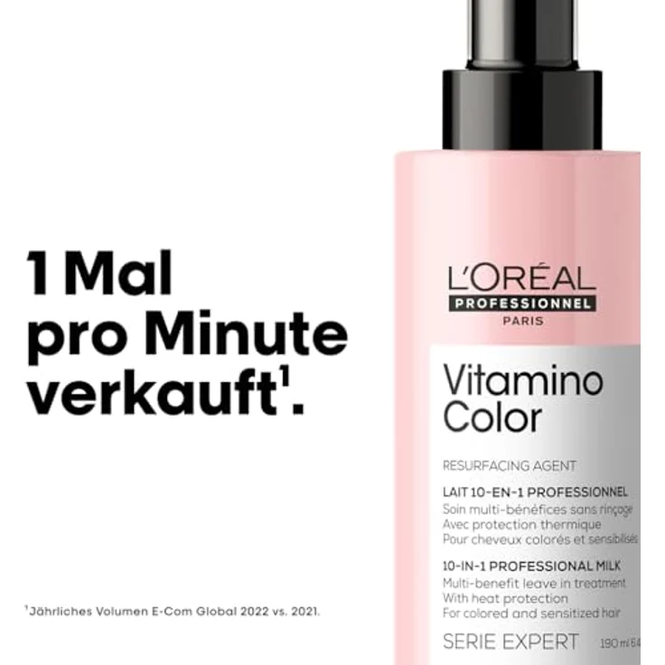 L'Oréal Lotion Serie Expert Vitamino Color Leave-in Treatment 190 ml – Bild 6