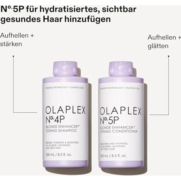 Olaplex Shampoo Schritt Nr.4 P Blonde Enhancer Toning Shampoo 250 ml – Bild 8