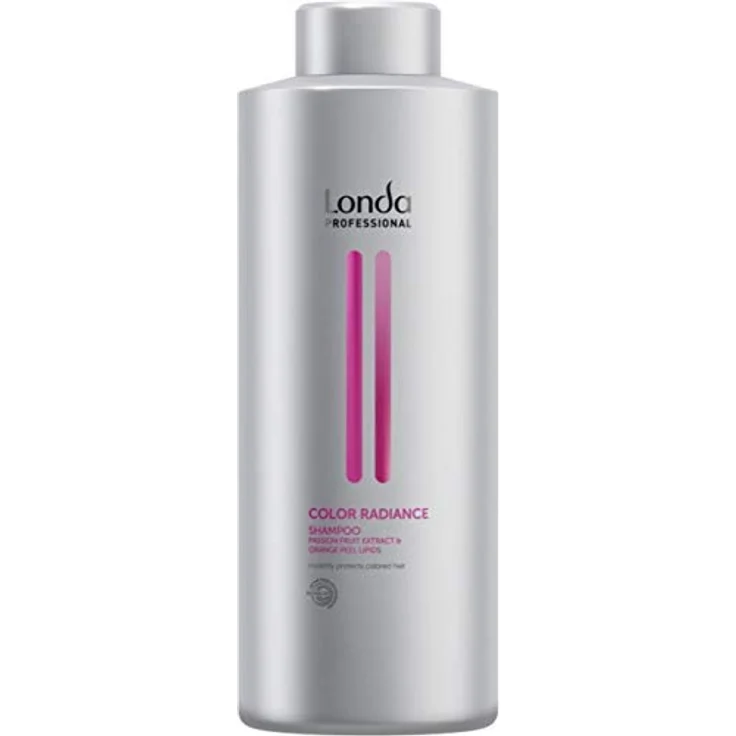 Londa Professional Color Radiance Shampoo, 1000 ml für coloriertes Haar mit Passionsfrucht-Extrakt und Orangenschalen-Lipiden, Farbschutz – Bild 2