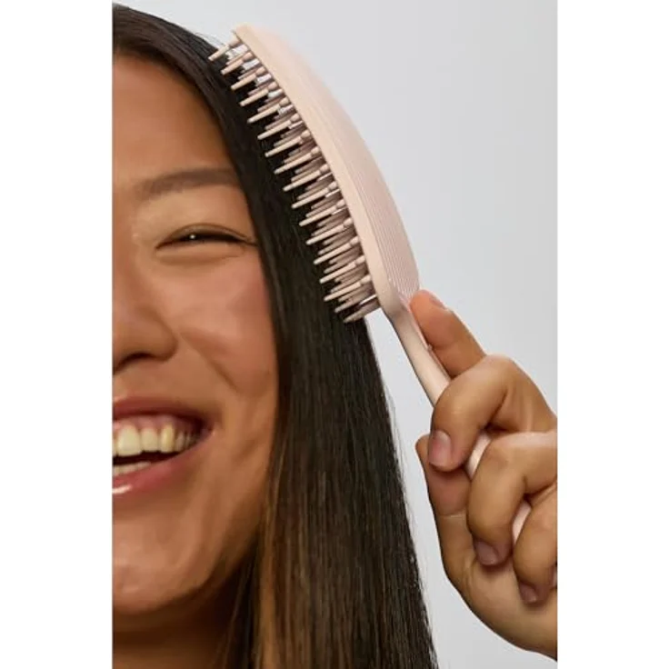 GLOV Zen Flow, Flache Bürste für das Haar, Ergonomische Form mit flexiblen Borsten zur sanften Entwirrung, 1 St. – Bild 2