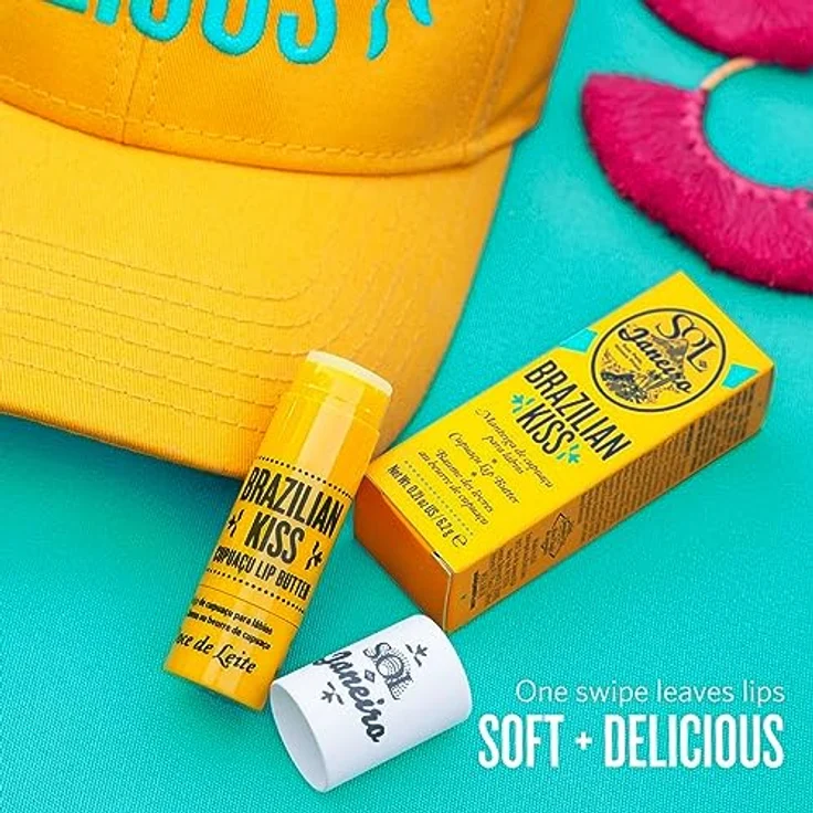 Sol De Janeiro Pflege Gesichtspflege Brazilian Kiss Lip Butter 6,20 ml, für Damen und Herren, für gepflegte Lippen – Bild 4