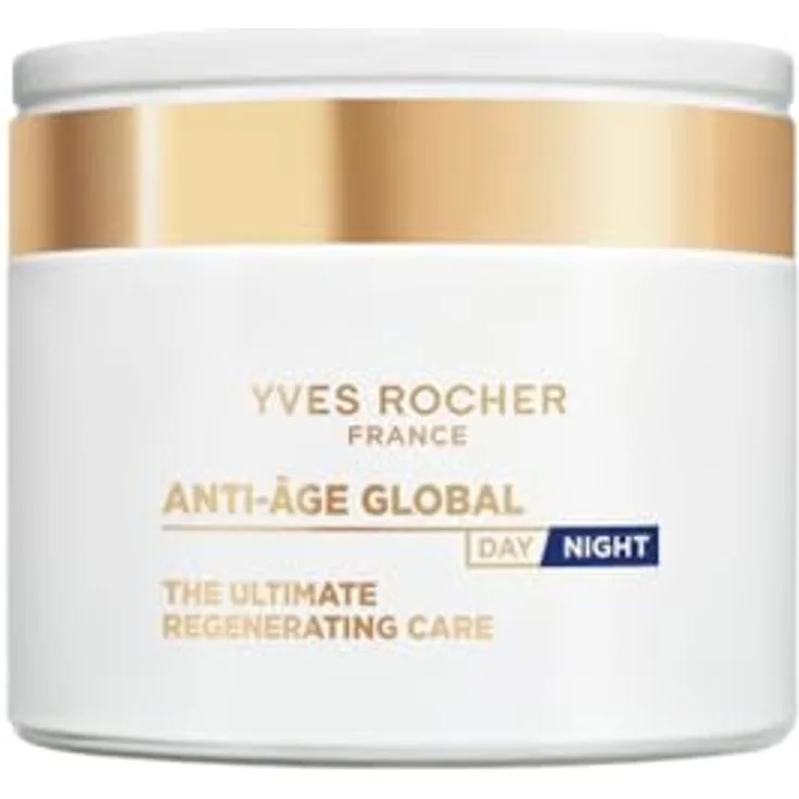 Yves Rocher Supreme Regenerierende Anti-Aging-Creme, Gold-Achillea, korrigiert 8 Zeichen der Hautalterung, Gesicht, Hals & Dekolleté, 75 ml