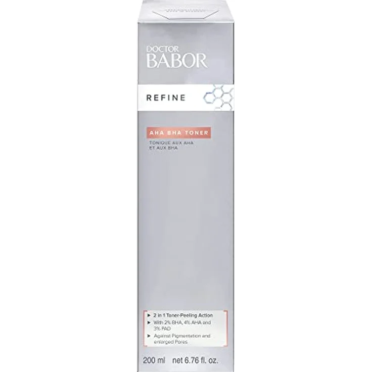 DOCTOR BABOR AHA BHA Gesichtstoner, Verfeinerndes Gesichtswasser gegen Unreinheiten und große Poren, Mit Salizylsäure und Mandelsäure, Tonic, 1 x 200 ml – Bild 5