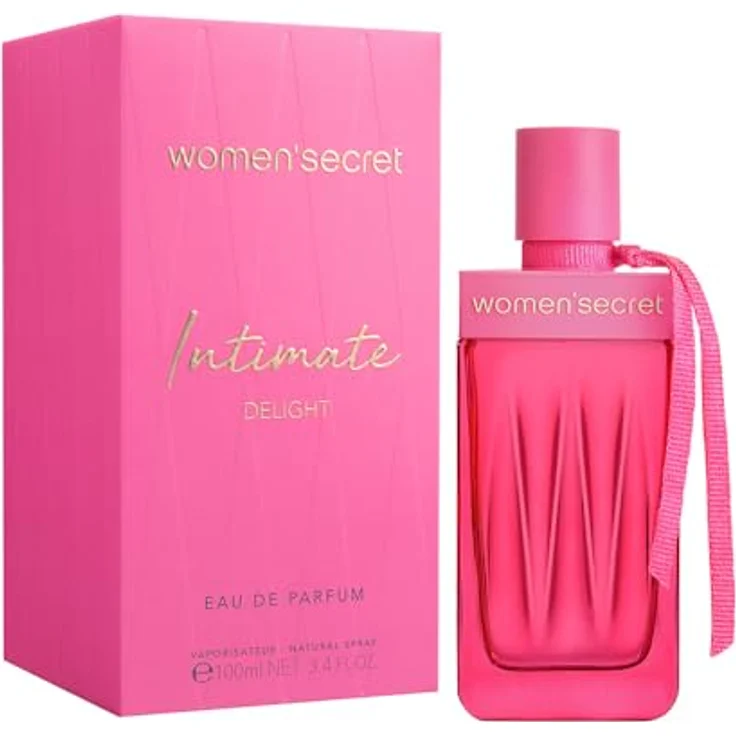 Women'secret Intimate Delight, Eau de Parfum für Damen 100ml Spray, blumig-bernsteiniger Duft mit Himbeere und Vanille, Geschenkidee für Frauen – Bild 2