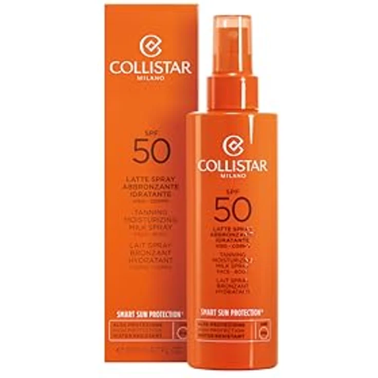 Collistar Feuchtigkeitsspendendes Bräunungsspray, LSF 50, wasserfest, leichte Textur, schnell absorbierend, 200 ml – Bild 2