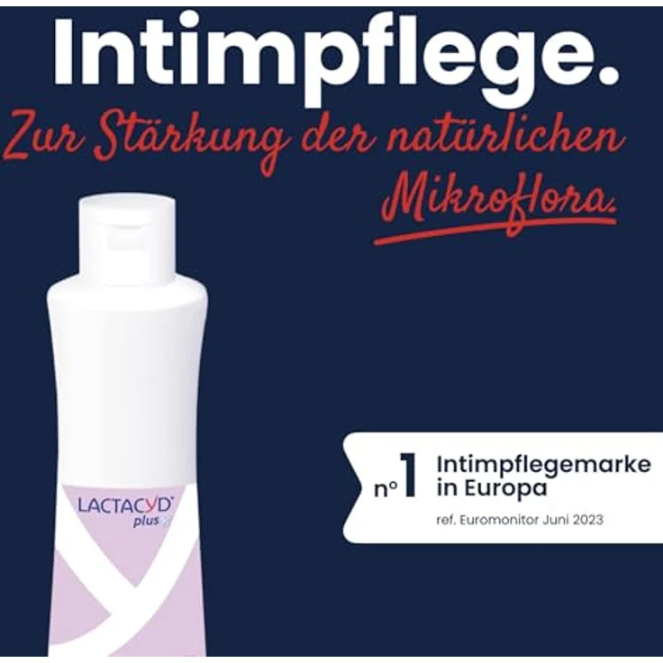 Lactacyd Plus Präbiotisch Intimwaschlotion - 250 ml, mit L-Milchsäure und Präbiotika, pH-Wert 4.5, klinisch geprüft & bestätigt – Bild 2