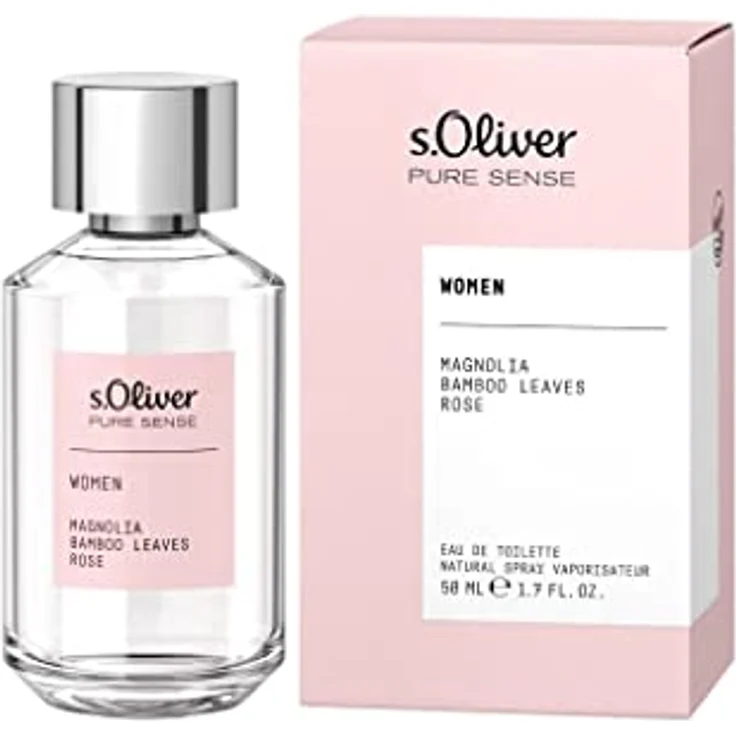 s.Oliver® Pure Sense Women | Eau de Toilette - puristisch und klar - ein Duft, der die eigene Natürlichkeit und Weiblichkeit nach außen trägt | 50ml Natural Spray – Bild 2