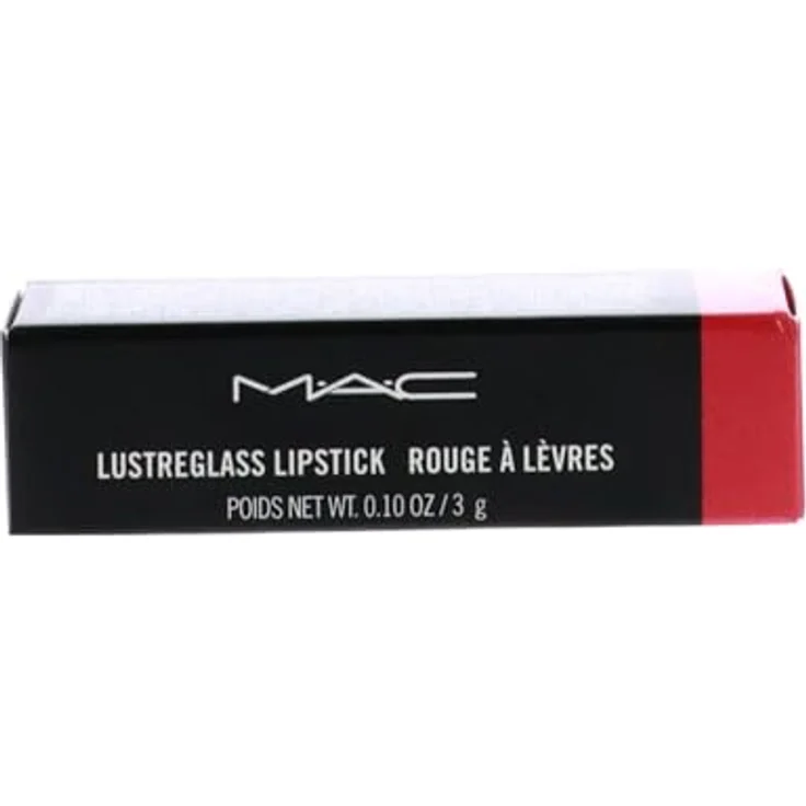 MAC Lips Lustreglass Lipstick, No Photos 3 g – Bild 3
